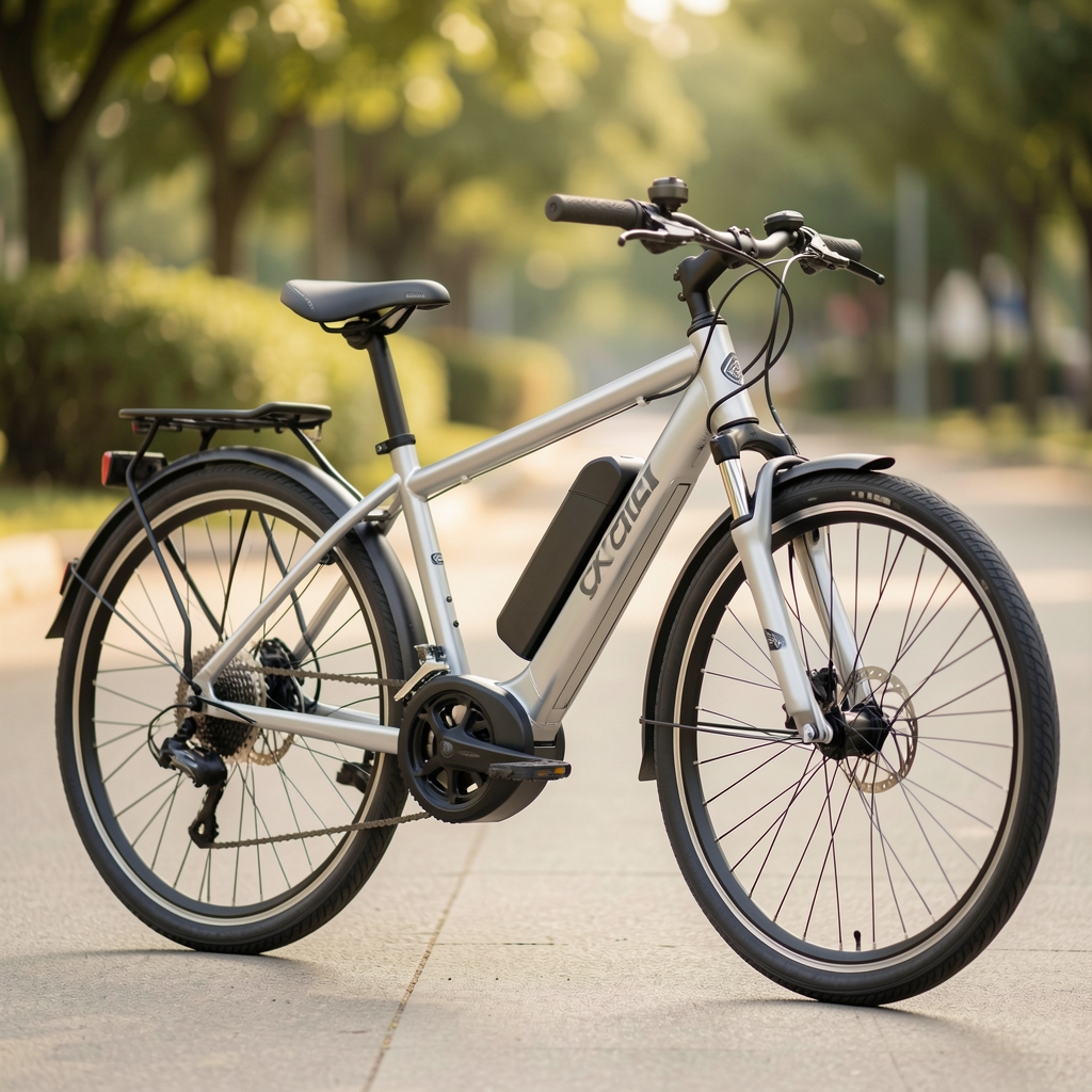 Bicicleta electrica Cube Kathmandu Hybrid One 625 argintiu mat cu motor Bosch Performance CX si baterie 625Wh cadru aluminiu