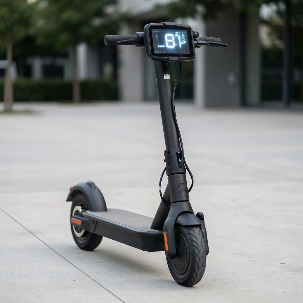 Trotineta electrică Xiaomi Electric Scooter 4 Pro, negru mat, platformă aluminiu, ecran LED frontal